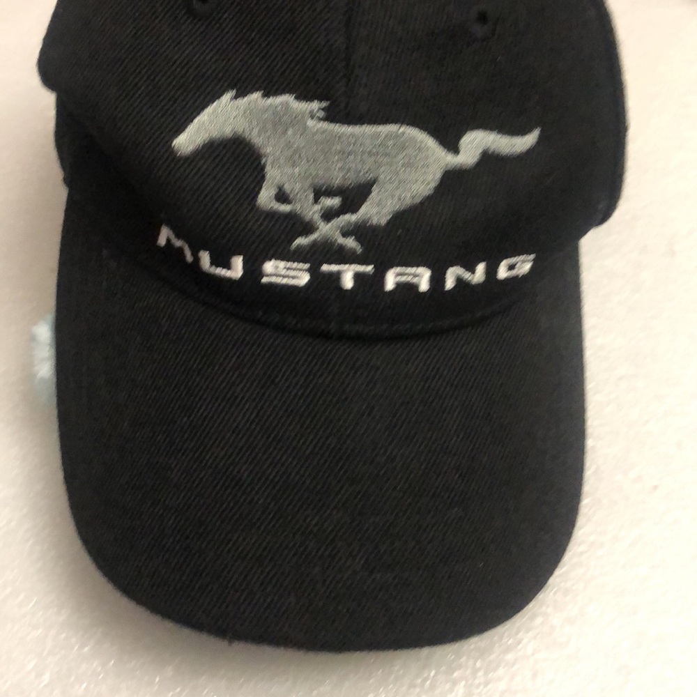 Mustangs Hat Cap - Back Gray color